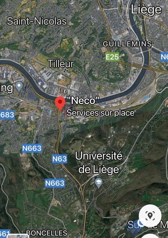 OugreeFenetre Sur Le Standard De Liege公寓 外观 照片